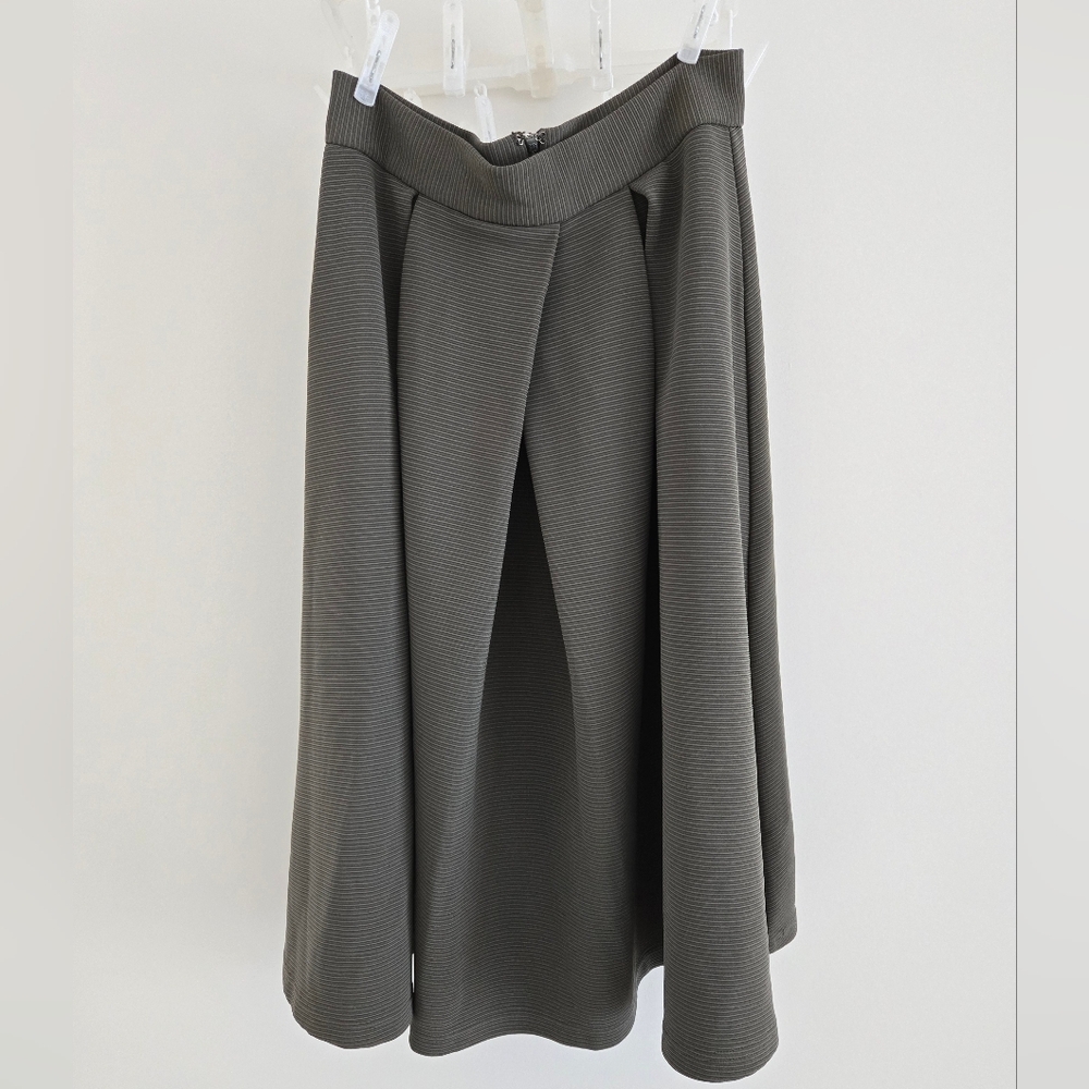 Elegant Olive Green Women's Skirt